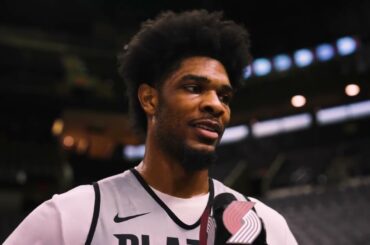 Scoot Henderson Talks Adjustments For Game 2 vs. Spurs | Portland Trail Blazers | April 20, 2026