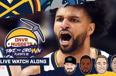 Minnesota Timberwolves @ Denver Nuggets Round 1 Game 2 Watch Along | DNVR Nuggets