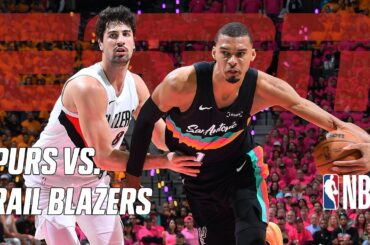 Game 1: San Antonio Spurs vs. Portland Trail Blazers | NBA Playoffs Mini | Extended Highlights