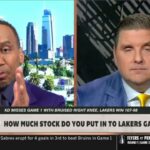 FIRST TAKE | "Lakers in 4!" - Stephen A. on LeBron & Luke Kennard DESTROY Rockets without Luka & AR