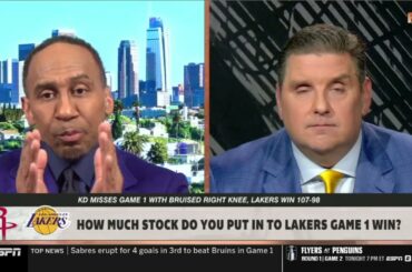 FIRST TAKE | "Lakers in 4!" - Stephen A. on LeBron & Luke Kennard DESTROY Rockets without Luka & AR