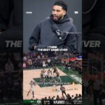 JT says the best game he ever played was when he dropped 46 on the road to save the season 🔥 #nba