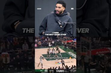 JT says the best game he ever played was when he dropped 46 on the road to save the season 🔥 #nba