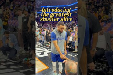 Steph during his final warmups of the season #GoldenState #Warriors #Basketball #Phoenix #Suns #NBA