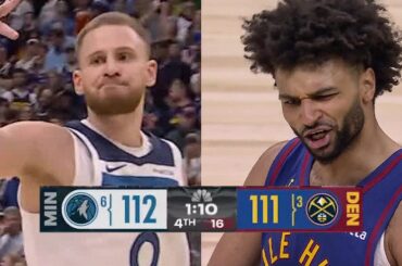 Final 5:50 WILD ENDING Nuggets vs Timberwolves | April 20, 2026