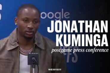 Hawks vs. Knicks Game 2 Postgame Press Conference: Jonathan Kuminga