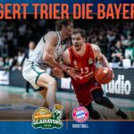 Highlights:  VET-CONCEPT Gladiators Trier vs. FC Bayern München Basketball | easyCredit BBL