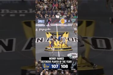 DPOY 😤 #nba #spurs #victorwembanyama