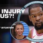 What is Kevin Durant's status for Game 2 in Lakers vs. Rockets?! | NBA Today