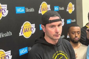 JJ Redick On Having Luka Doncic Back At Practice, Lakers’ Focus Heading Into Game 2 Vs. Rockets