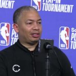 Ty Lue Reacts To Steph Curry & The Warriors Eliminating The Clippers.
