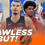 Spurs-Blazers Game 1 Reaction: Victor Wembanyama DOMINATES Game 1! | The Dime With Josh and Kwab