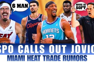 Bam Adebayo to the Hornets?! SHOCKING Mock Trade + Spoelstra SNAPS at Jovic!