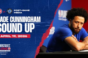 Post-Game Press Conference: Cade Cunningham | Pistons vs. Magic | 04.19.26