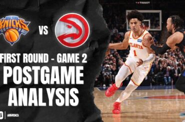 Hawks Rally Late To Tie Series At 1-1 | New York Knicks