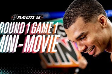 Spurs Set the Tone in Game One of Playoffs Against Trail Blazers | Full Mini-Movie