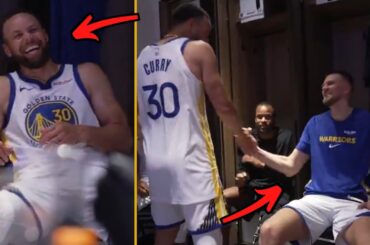 Steph Curry & Golden State Warriors Locker Room Celebration After CRAZY BIG WIN vs. Clippers!