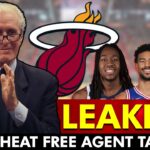 🚨LEAKED🚨Miami Heat Free Agent Targets via Barry Jackson