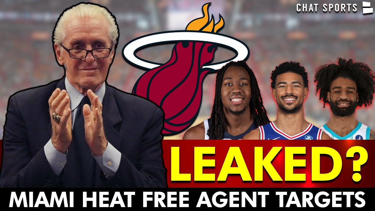 🚨LEAKED🚨Miami Heat Free Agent Targets via Barry Jackson