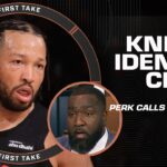 Kendrick Perkins blames the Knicks' IDENTITY CRISIS offensively after losing Game 2 🗣️ | First Take