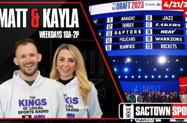 Kings LOSE the Draft Lottery tie-breaker 🫠 | The Matt and Kayla Show