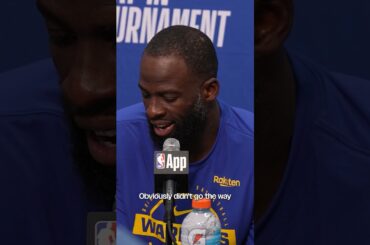 Draymond Green: "Warriors are the best organization in the world" | #shorts