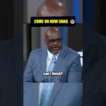 Ernie Was NOT Buying Shaq’s Answer 😭