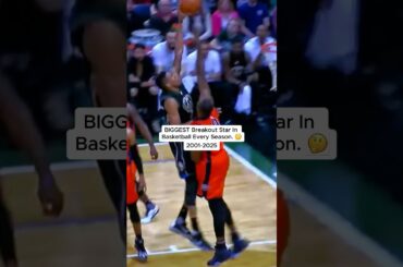 BIGGEST Breakout Star In Basketball Every Season. 🤔