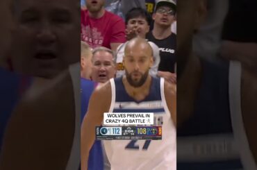 What a FANTASIC FINISH the Timberwolves in Game 2 🤩