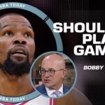 Bobby Marks' WARNS the Rockets to SIT Kevin Durant in Game 2 vs. the Lakers 🗣️ | NBA Today