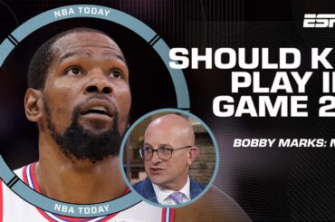 Bobby Marks' WARNS the Rockets to SIT Kevin Durant in Game 2 vs. the Lakers 🗣️ | NBA Today
