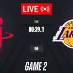 NBA LIVE! Houston Rockets vs Los Angeles Lakers GAME 2 | April 21, 2026 | NBA 2K26 SIMULATION