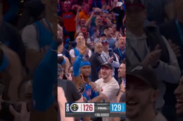 This is what Clutch Player of the Year looks like 🥶 #okcthunder