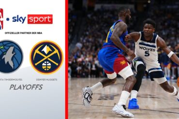 Edwards führt Wolves zum Sieg! Minnesota gleicht Serie gegen Denver aus | NBA Playoffs