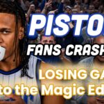 Detroit Pistons Fan Reaction Compilation After Losing Game 1 to Orlando Magic in NBA Playoffs
