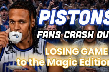 Detroit Pistons Fan Reaction Compilation After Losing Game 1 to Orlando Magic in NBA Playoffs