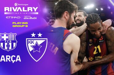 ONE WIN from the PLAYOFFS | Barcelona - Crvena Zvezda | Play-In BASKETBALL HIGHLIGHTS 2025-26