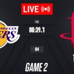 NBA LIVE! Los Angeles Lakers vs Houston Rockets GAME 2 | April 22, 2026 | NBA 2K26 PS5 GAMEPLAY
