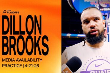Dillon Brooks Practice Media Availability | Phoenix Suns | 4-21-26