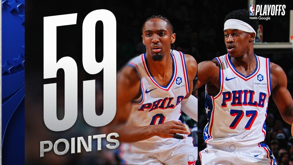 Edgecombe (30 PTS & 10 REB) & Maxey (29 PTS & 9 AST) Take Over In Game 2 | April 21, 2026