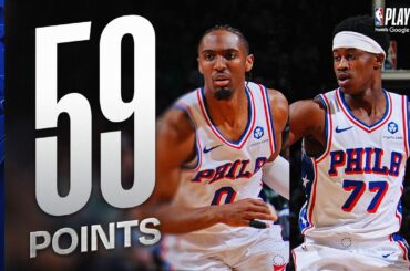 Edgecombe (30 PTS & 10 REB) & Maxey (29 PTS & 9 AST) Take Over In Game 2 | April 21, 2026