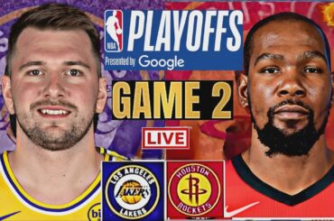 NBA PLAYOFFS LIVE: LOS ANGELES LAKERS vs HOUSTON ROCKETS | PLAY BY PLAY | SCOREBOARD
