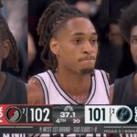 FINAL 40 SECONDS to San Antonio Spurs vs Portland Trail Blazers Game 2