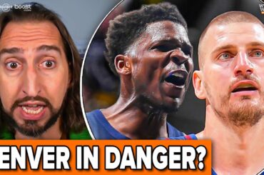 Nick Wright REACTS to Timberwolves STUNNING Nuggets, Denver in danger? | NBA Playoffs