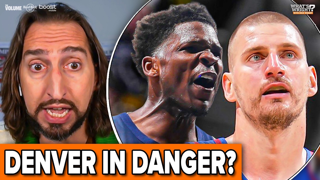 Nick Wright REACTS to Timberwolves STUNNING Nuggets, Denver in danger? | NBA Playoffs