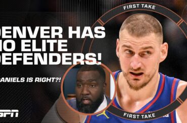 Perk says Jaden McDaniels didn’t LIE about Denver’s defense: ZERO RIM PROTECTION! | First Take