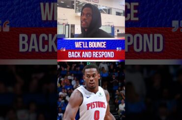 What the Pistons LEARNED For Game 2! | #NBA #Shorts #Sports #basketball