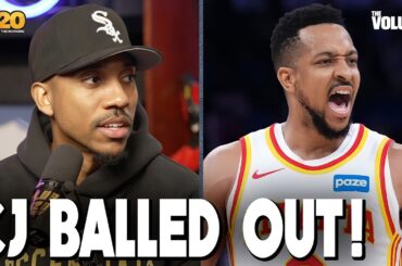 Jeff Teague REACTS to CJ McCollum GOING AT Jalen Brunson in Hawks WIN over Knicks | Club 520