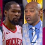Carmelo, Vince & T-Mac sound off on KD getting shut down in Game 2 vs Lakers