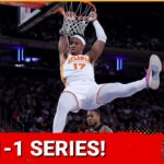 Atlanta Hawks vs. New York Knicks series first two games, observations, and more with Fred Katz